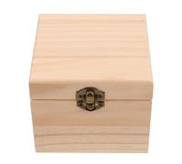 IWOWHERO Wooden Essential Oil Display Box with Slots for Bottles Fragrance Organizer Case with Independent Compartments Nail Polish Storage Holder for Home and Travel Aromatherapy