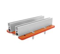 IWOWHERO Woodworking Drill Press Table Aluminum Router Base Plate Handheld Grooving Tool Engraving Machine Pressure Plate Milling Table for Lathe 1 Orange