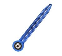 IWOWHERO Woodworking Hole Ruler Circular Scribe Gauge Aluminum Alloy Measuring Tool for Cabinet Drilling and Carpentry