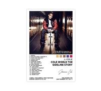 IWVFJBAQ J. Cole Cole World The Sideline Story Album Poster Canvas Poster Bedroom Decor Landscape Office Room Decor Gift 16x24inch(40x60cm)