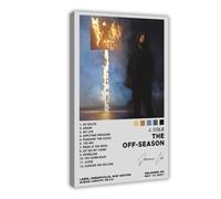 IWVFJBAQ J. Cole The Off-Season Album Poster Canvas Poster Bedroom Decor Landscape Office Room Decor Gift 20x30inch(50x75cm)