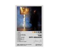 IWVFJBAQ J. Cole The Off-Season Album Poster Canvas Poster Bedroom Decor Landscape Office Room Decor Gift 24x36inch(60x90cm)