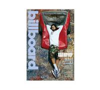 IWVFJBAQ Rapper J. Cole Poster (4) Canvas Poster Bedroom Decor Landscape Office Room Decor Gift 08x12inch(20x30cm)