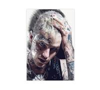 IWVFJBAQ Rapper Lil Peep Poster (17) Canvas Poster Bedroom Decor Landscape Office Room Decor Gift 12x18inch(30x45cm)