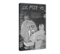 IWVFJBAQ Rapper Lil Peep Poster (28) Canvas Poster Wall Art Decor Print Picture Paintings for Living Room Bedroom Decoration 12x18inch(30x45cm)