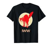IWW Wobblies screeching cat logo. Industrial workers unions T-Shirt