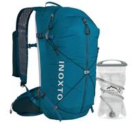 IX INOXTO Hydration Backpack, 20L Multipurpose Hiking Backpack with 2L Water Bladder, Water Backpack Insulated Hydration Pack Ideal for Hiking and Cycling (Blue)