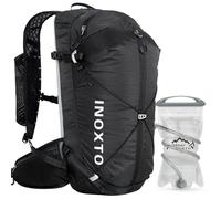 IX INOXTO Hydration Backpack, 20L Multipurpose Hiking Backpack with 2L Water Bladder, Water Backpack Insulated Hydration Pack Ideal for Hiking and Cycling (Black)
