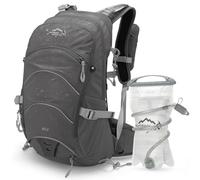 IX INOXTO Hydration Pack ,20L Hydration Backpack, Hiking Internal Frame Backpacks with 2L Hydration Water Bladder and Rain Cover, for Cycling,Camping, Hunting for Men, Women, Black, Light Green, Dark