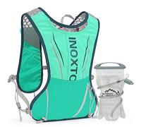 IX INOXTO Running Hydration Vest for Men & Women - 3L Backpack for Trail Hiking & Running (Green)