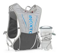 IX INOXTO Running Hydration Vest for Men & Women - 3L Water Backpack for Trail Running, Marathon, Race & Hiking (Grey Blue)