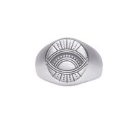 IX Studios I Trust Myself Ring Silver DMN0338SL-56 (ring) - Unisex - Quartz - 925 Sterling Silver Silver 56