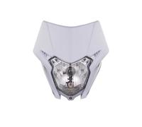 Ixaundd Front Headlight For CRF150L 150R 150F 230L 250L 250X 250M 300 450L 450X 450RL Of Refitting Motorcycle LED Headlight Headlamp Head Light Motorcycle Headlight(H4 White)