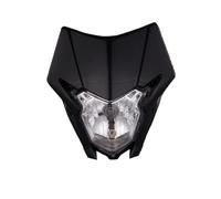 Ixaundd Front Headlight For CRF150L 150R 150F 230L 250L 250X 250M 300 450L 450X 450RL Of Refitting Motorcycle LED Headlight Headlamp Head Light Motorcycle Headlight(H4 Black)