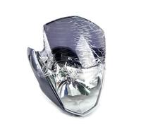Ixaundd Front Headlight For YBR 125 K For YBR125 For YBR125K For JYM125-7 Headlamp Head Light Assembly Fairing Windshield Motorcycle HeadLight Motorcycle Headlight(Set of gray)