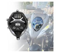 Ixaundd Motorcycle Headlamp Motorbike Spotlights Black LED Headlight Headlamp With Halo For Suzuki For V-STROM 650 For V-STROM 1000 DL 1000 DL 650 DL650 DL1000