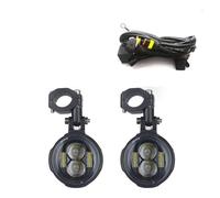 Ixaundd Motorcycle Headlamp Motorbike Spotlights For For MT07 For MT09 CRF1000L Fog Lights Moto Lamp Motorcycle LED Auxiliary Lamp(White with wire)