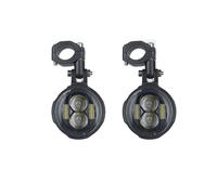 Ixaundd Motorcycle Headlamp Motorbike Spotlights For For MT07 For MT09 CRF1000L Fog Lights Moto Lamp Motorcycle LED Auxiliary Lamp(2pcs white light)