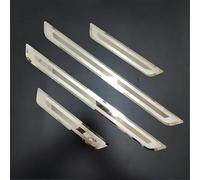 IXEUYN Car Kick Plates for Nissan Qashqai j12 X-Trail T33 e-POWER 2022-2024, Stainless Steel Scratch Resistant Welcome Pedal Guard Kick Door Sill Protector Strips Accessories, B