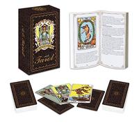 IXIGER Tarot Cards Deck with Guidebook,78 Classic Tarot Cards Deck Standard Size 4.75" x 2.76",Riginal Tarot Card Decks for Beginners and Expert,Future Telling Cards Game. (Black Tarot Cards)