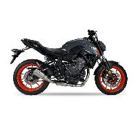 IXIL RB stainless steel black complete system Yamaha Tracer 700, 17-19 (RM14,RM15), black