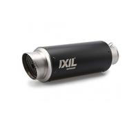 IXIL RC3B Slip-On Stainless Steel Black Muffler, black