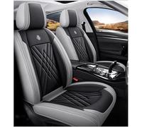 IXITAB Car Seat Covers Accessories Suitable for Honda Capa/Clarity PHEV/Clarity Fuel Cell/Crossroad/Grace/Concerto Waterproof, Leather, 5 Seater Car Seat Cover, Gray