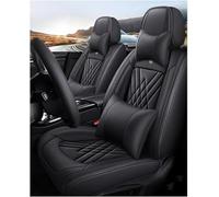 IXITAB Car Seat Covers Universal Set for Seat Alhambra Altea Ibiza 6L 6J Leon Mk2 Mk3 Toledo Ateca Arona Car Accessories, Black Luxury