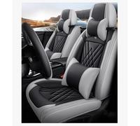 IXITAB Car Seat Covers Universal Set for Seat Alhambra Altea Ibiza 6L 6J Leon Mk2 Mk3 Toledo Ateca Arona Car Accessories, Grey Luxury