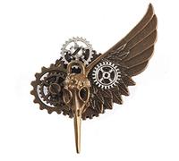 Ixkbiced Steampunk Brooch Steampunk Badge Pin for Backpack Bag Gothic Brooch Pin Steampunk Lapel Pin Steampunk Retro Gear Brooch steampunk brooch