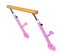 IXMLDAXD ballet barre, Ballet Barre Wall Mount Wooden Ballet Bar System Heavy Duty Liftable Dance Pole for Home Barre Movements Body Stretch for Adults Kids Practice Your Foot Positions(1m)