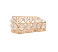 IXMLDAXD business card holder， Business Card Display Holder For Desk Office Desktop Storage Organizer Holders(Gold)