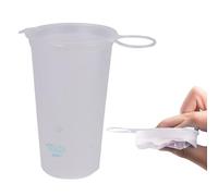 IXMLDAXD Collapsible Cup， Foldable Water Bottle - 200ml Reusable Sports Drink Cup for Quick Fill | Compact Outdoor Drinking for Running and Hiking