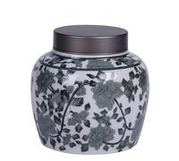 IXMLDAXD Cremation urn， Adult Male or Female Ceramics Seal Moisture Proof Cremation Urns(A Style)