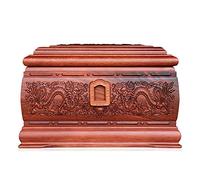 IXMLDAXD Cremation urn， Ashes Adult Jar Cremation Urns for Human, Honor Your Beloved One with This Magnificent Wood Urn