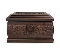 IXMLDAXD Cremation urn， Ashes Urns - Cremation Urn Forever Love's Memory Box Beautiful Life Also Has Decorative Effects