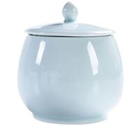 IXMLDAXD Cremation urn， Cremation Urns | Solid Color Ceramic Sealed Urn | Display Burial at(Blue)