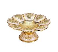 IXMLDAXD Fruit Bowl， Small Metal Fruit Plate Decoration for Home Creative Living Room(Style2)