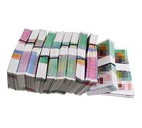IXMLDAXD Money for ancestors， 1000 Pieces of Chinese Joss Paper, Hell Bank Notes, Ancestor Money Burnt, Strengthens Ties with Ancestors, Brings Good Luck/Multi Colored