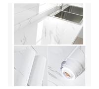 IXMLDAXD self-Adhesive Wallpaper, Contact Paper,5/10M Length Marble Wallpaper, Peel and Stick Wall Paper,Easily Removable(Wit,393.7x23.62IN)