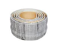IXMLDAXD self-Adhesive Wallpaper, Self Adhesive 3D Border Wall Decor, 22.5ft Wallpaper Wall Panels Peel Off and Stick for Bathroom/Living Room Ceiling Border Door Frame Waist Line(Gray White)