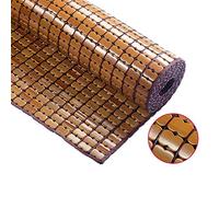 IXMLDAXD summer sleeping mat， Single Bamboo Mat Pure Natural Environmental Bamboo Protector Bamboo Mattress Bamboo Mattress Breathable Mattress Summer Cool Oyo f(B,1.2x1.9m)