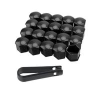 IXMLDAXD Tyre nut cap， 20 PCS Car Hub Bolt Screw Covers Style Outer Wheel Decorative Accessories(20pcs 17mm)