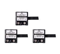 Ixnn4002B 3x 800mAh Ni-MH Rechargeable Battery for TLKR T80/T80Ex, XTR446, XTB446, XT180, T61/T81, T5-T8, T50, T60 - BP-38/40 Compatible