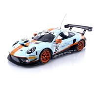 IXO 1/18 - LEGT18-23003 - Porsche 911 GT3 R - Winner Spa 2019, Blau / Orange / Schwarz