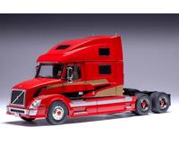 IXO 1/43 DIECAST 2010 VOLVO VNL 730 TRUCK CAB/TRACTOR RED/GOLD/BLACK TR220