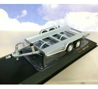 IXO 1/43 DIECAST TWIN 2 AXLE AUTOTRAILER/RALLY CAR TRAILER WITH RAMPS TRL004S
