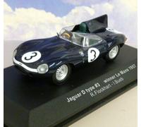 IXO 1/43 ECURIE ECOSSE JAGUAR D-TYPE 3 WINNER LE MANS 1957 FLOCKHART/BUEB LM1957