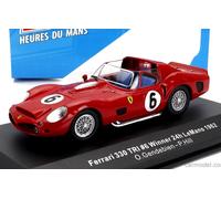 IXO 1/43 FERRARI TRI/LM #6 WINNER LE MANS 1962 O.GENDEBIEN & PHIL HILL LM1962