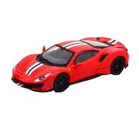 IXO 1 43 For Ferrari 488 Pista 2018 Red Simulation Car Coupe Model Alloy Toy Collection Mini Replica Toys